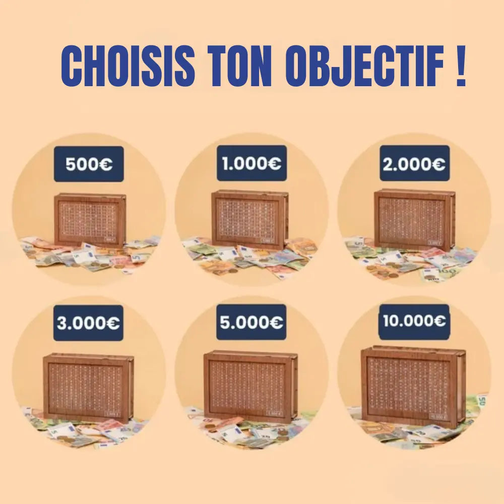 Tirelire pour économiser - ÉpargneMagie